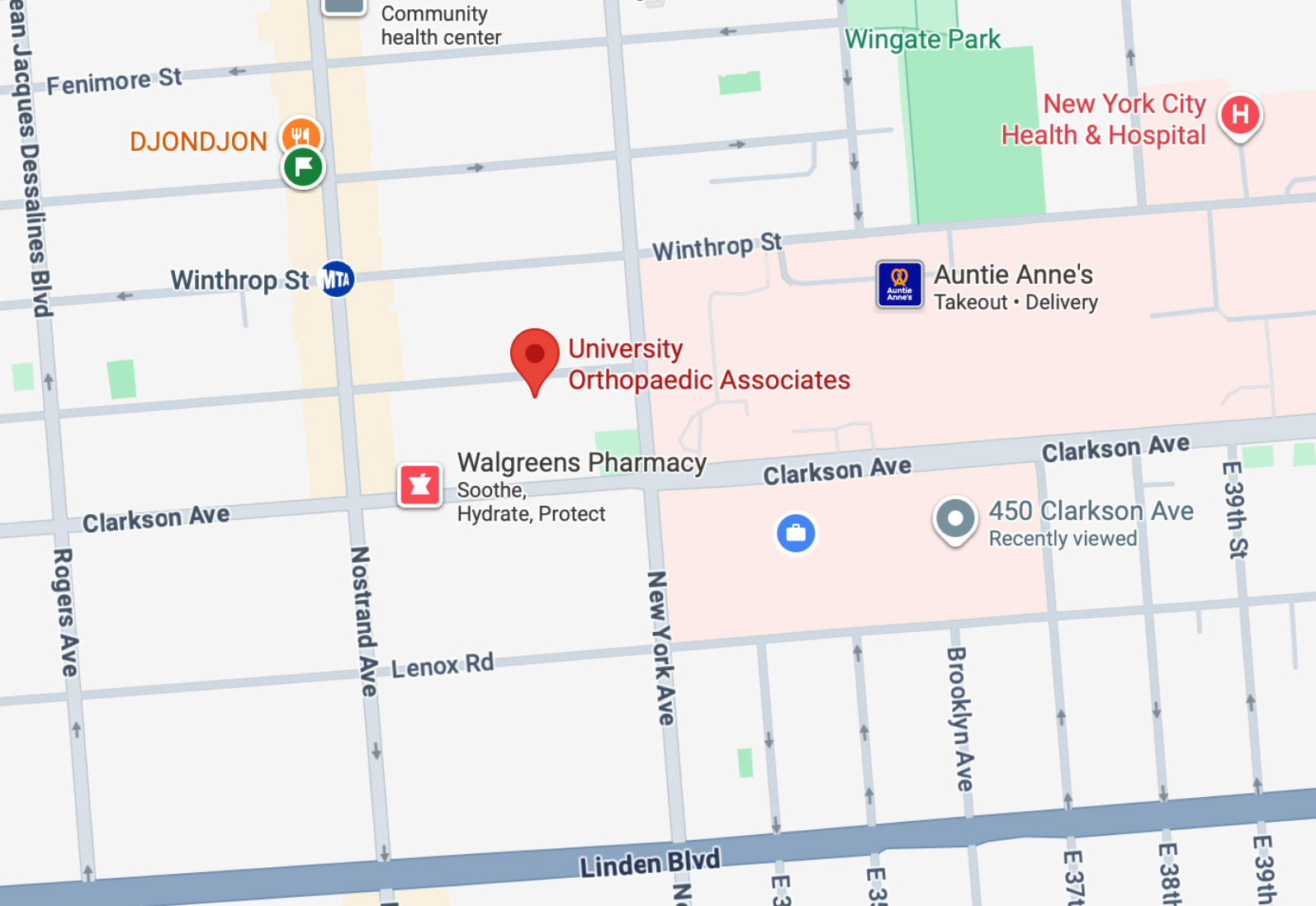 lenox map