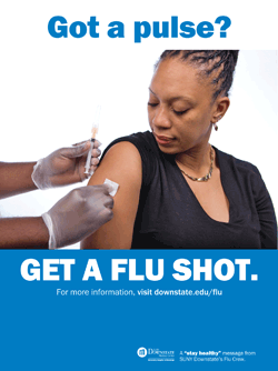 Stop Flu - remember the 3 C's