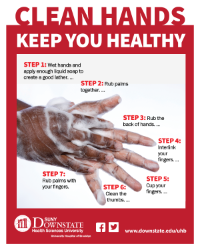 Coronavirus Clean Hands - English