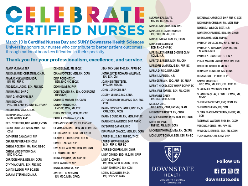 Certificate Nurses Day