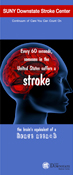 Stroke Center brochure cover