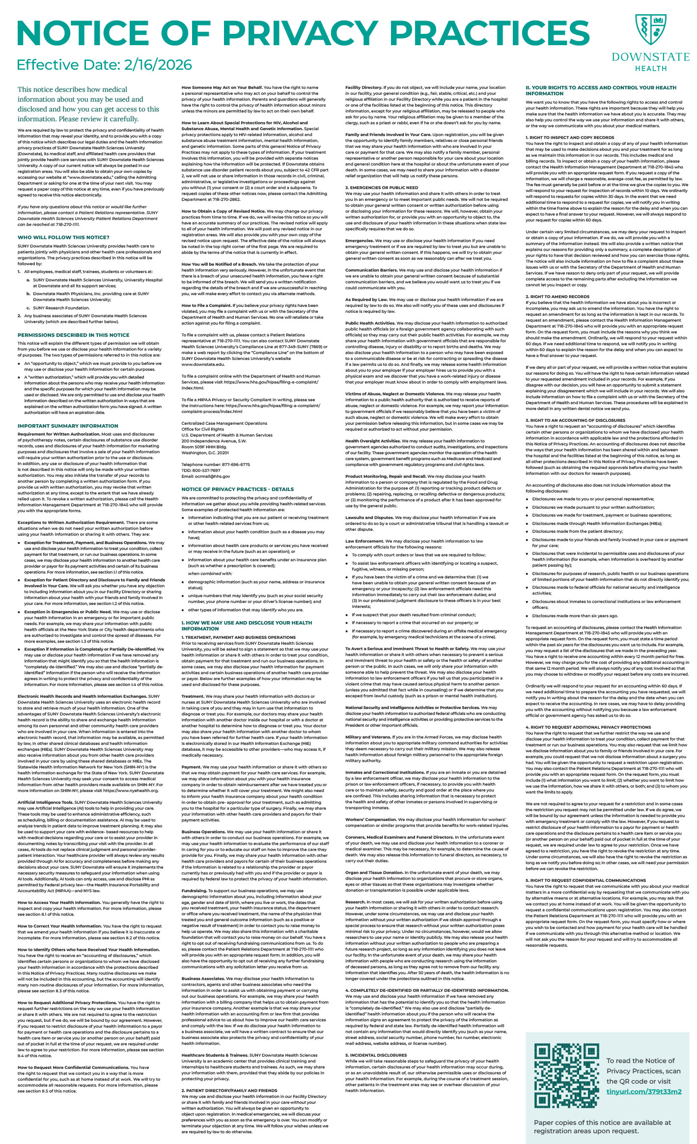 Notice of Privacy Practices