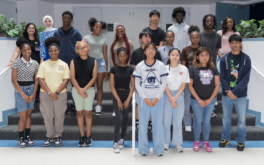 group photo of students